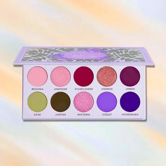 Ace Beauté Violet Sage Eyeshadow Palette – Limited Edition Vegan Makeup - Picture 3 of 5